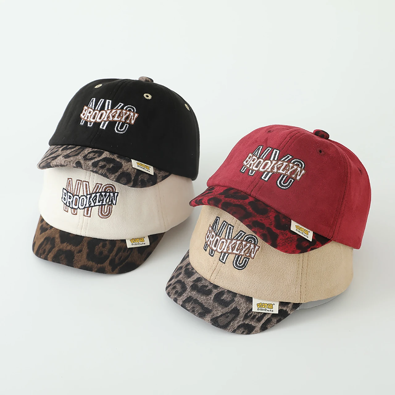 

Новая детская бейсболка с леопардовым принтом, летняя, с коротким козырьком, для малышей, хлопковая, для защиты от солнца, для улицы