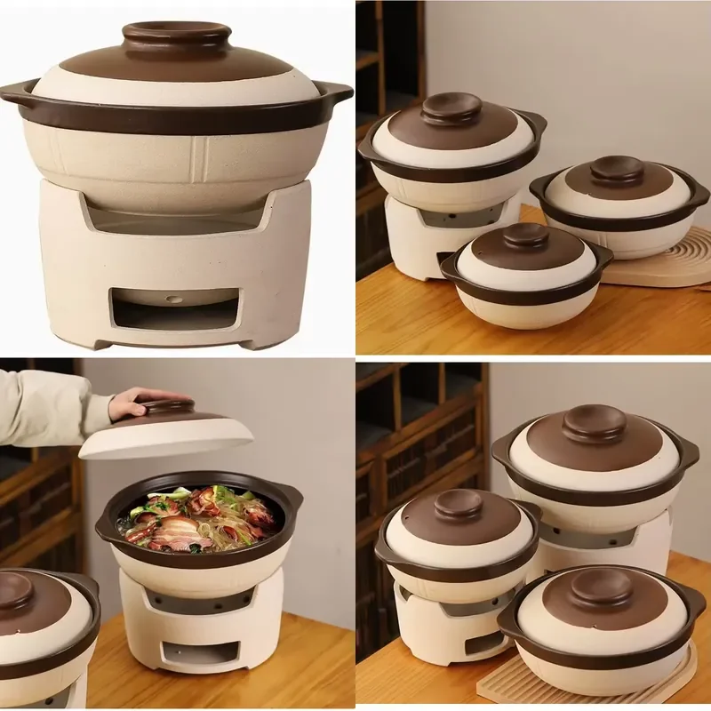 for Casserole  Ceramics Traditional Pottery Gas Stove Integrated Pot Commercial  Rice Beef Stew Pot