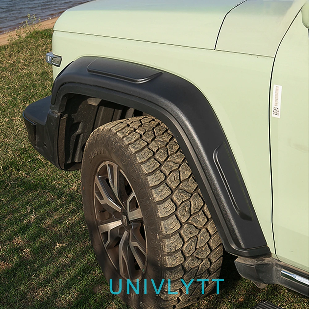 

For 2021-2025 Great Wall Tank 300 Wheel Eyebrow Anti Scratch Strip 6-piece Set and Mudguard Lining ABS Material Body Kit