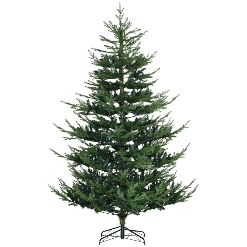 7.5 Foot Artificial Christmas Tree, Nordic Pine, Green