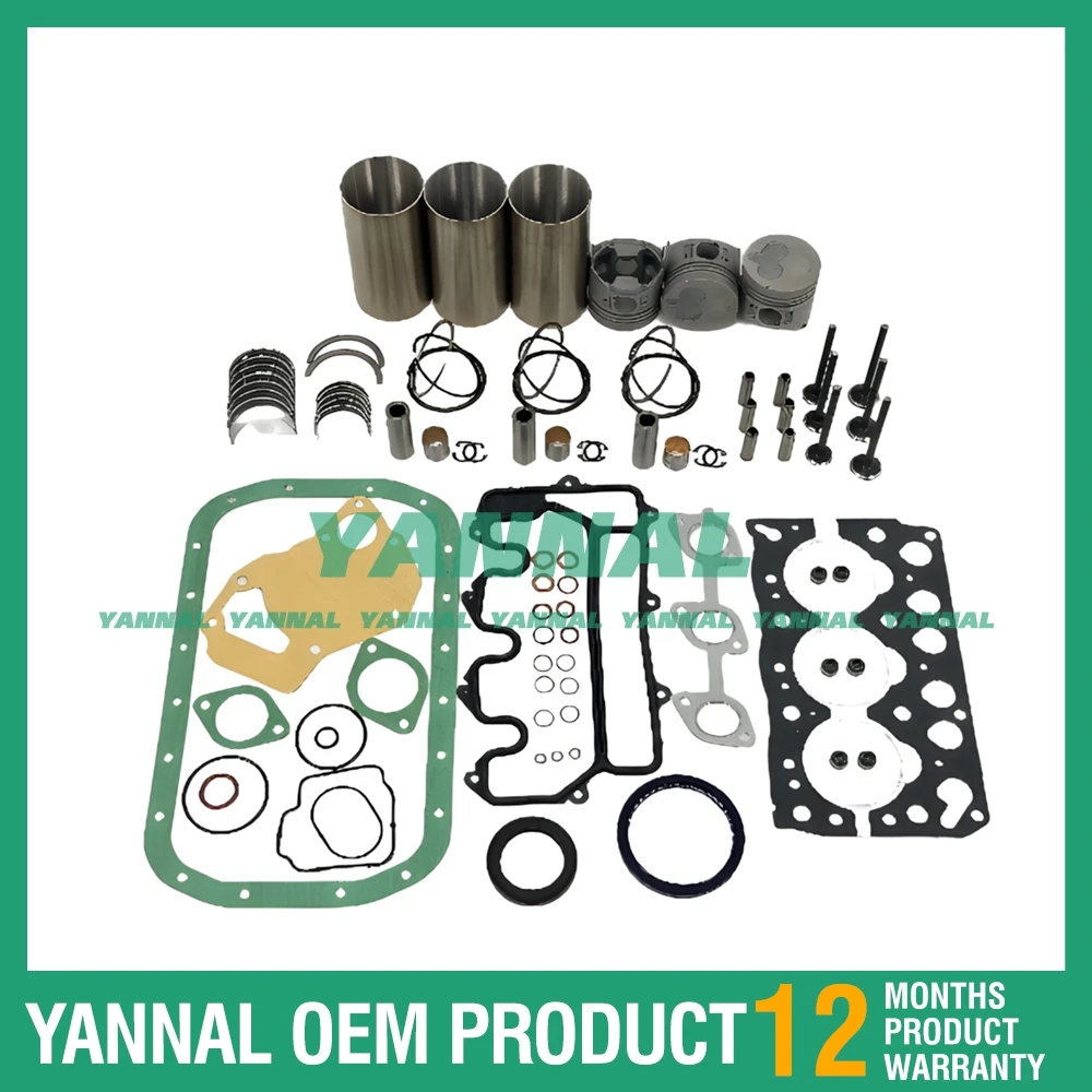 Premium quality Overhaul Rebuild Kit 8-97176889-0 For Isuzu 3LA1 Excavator Engine Parts