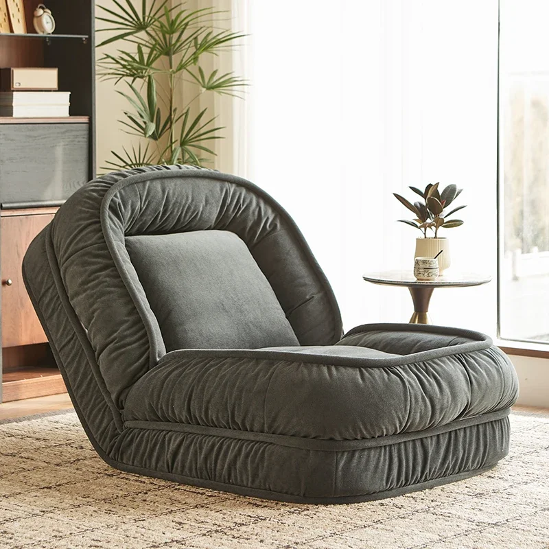 

Human kennel sofa Lazy can sleep Nordic modern simple single sofa Balcony leisure recliner