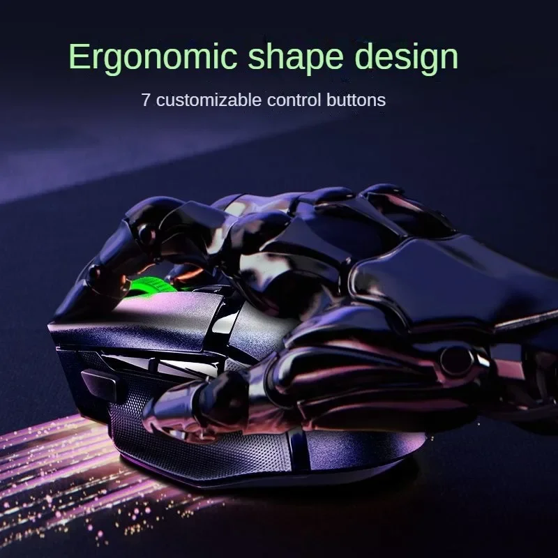 Razer Basilisk V3X Extreme Edition ماوس بلوتوث 2.4 جيجا هرتز ثنائي الوضع Wireless18000 ديسيبل متوحد الخواص بلوتوث 5.0 ألعاب رياضية إلكترونية متصلة