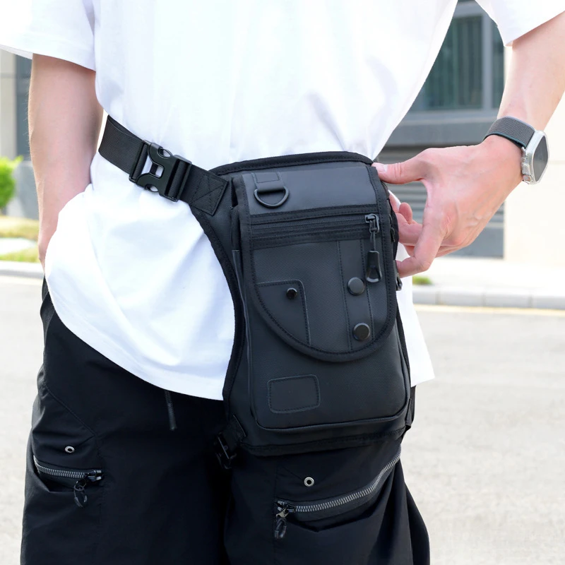Multifunctional Tactical Waist Leg Bag Outdoor Sports Fishing Cycling Travel Pouch