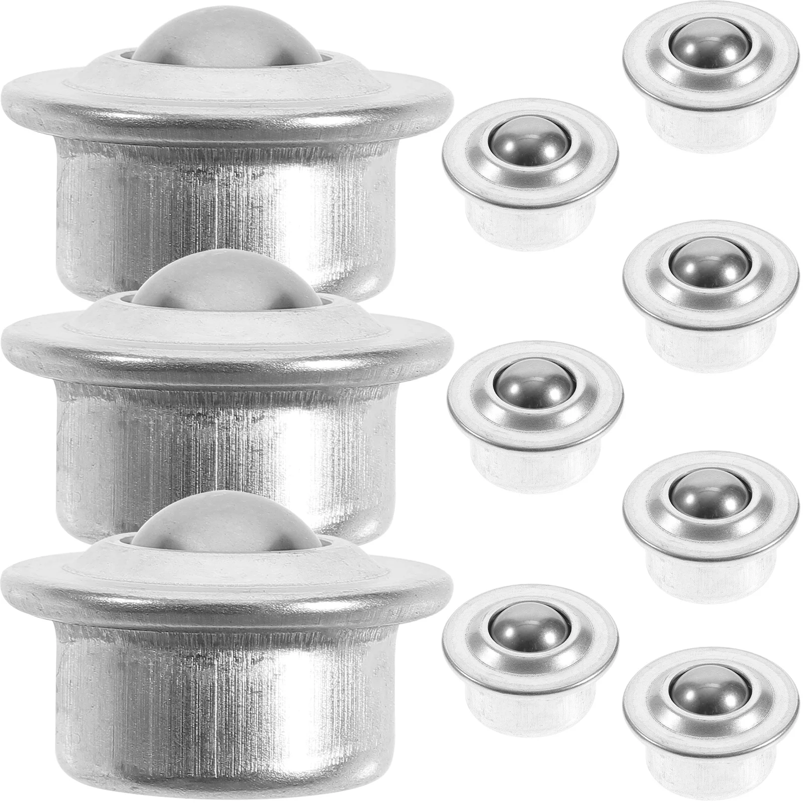 

10pcs Roller Bearing Wheel Castor Sling Transfer Metal Hardened Protective Mounted Bearings Tool Parts