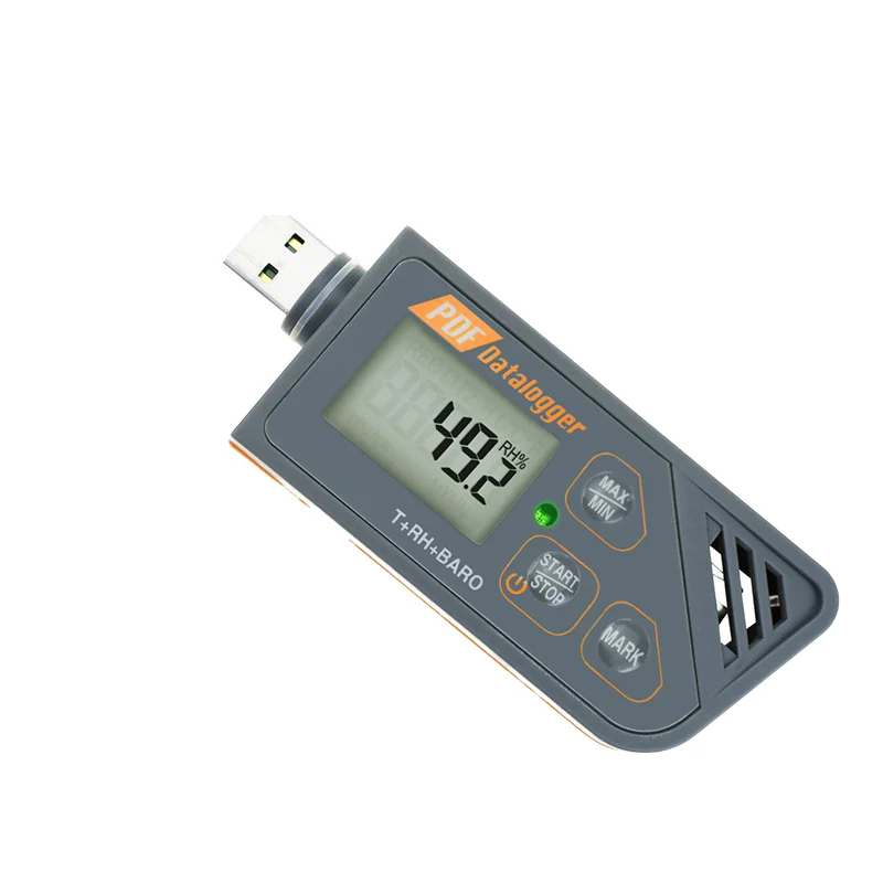 3-In-1 USB Data Logger for Temperature/Humidity/Pressure, Waterproof USB Logger