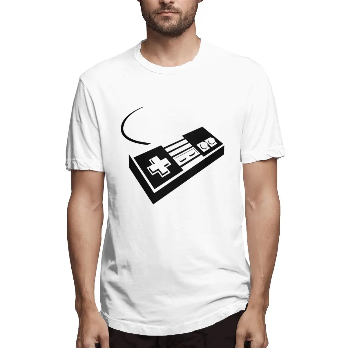 Video Game Controller NES Edition 2023 Mens oversized summer t shirt printed funny