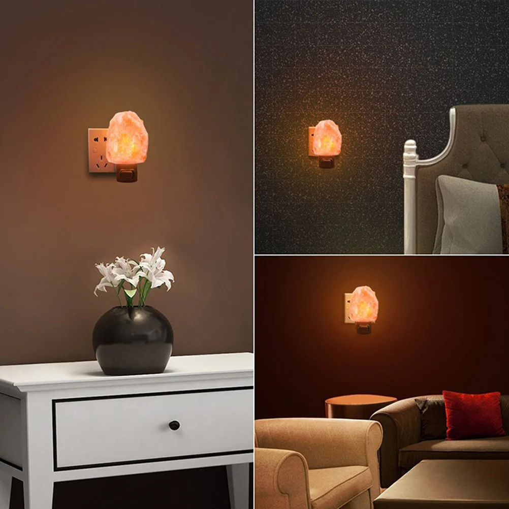 

2Pcs Warm Night Light Plug in Wall Decorative Lights for Bedroom Living Room Bathroom Hallway Study Small Style