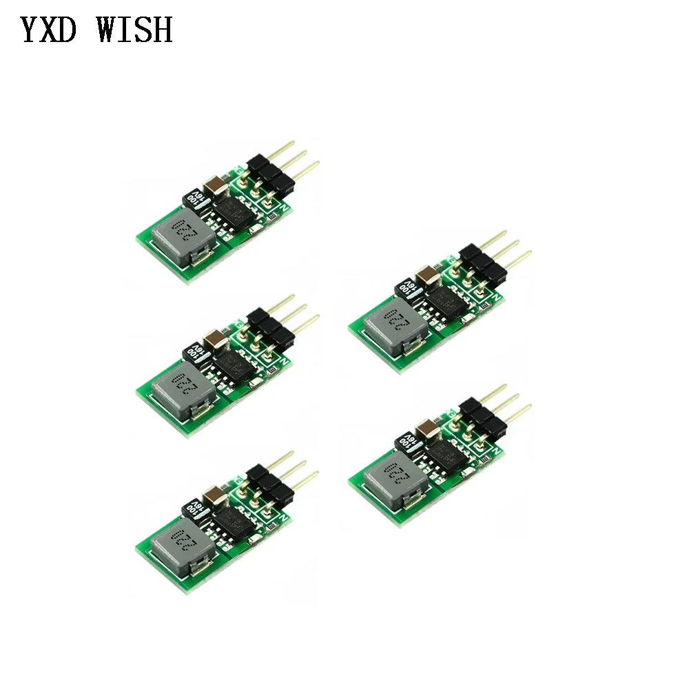 5Pcs 5V/1A Voltage Regulator Replace TO-220 Lm7805 7805 5V Positive Voltage Regulators Board Input 5.5-32v To 5v1a Buck Module