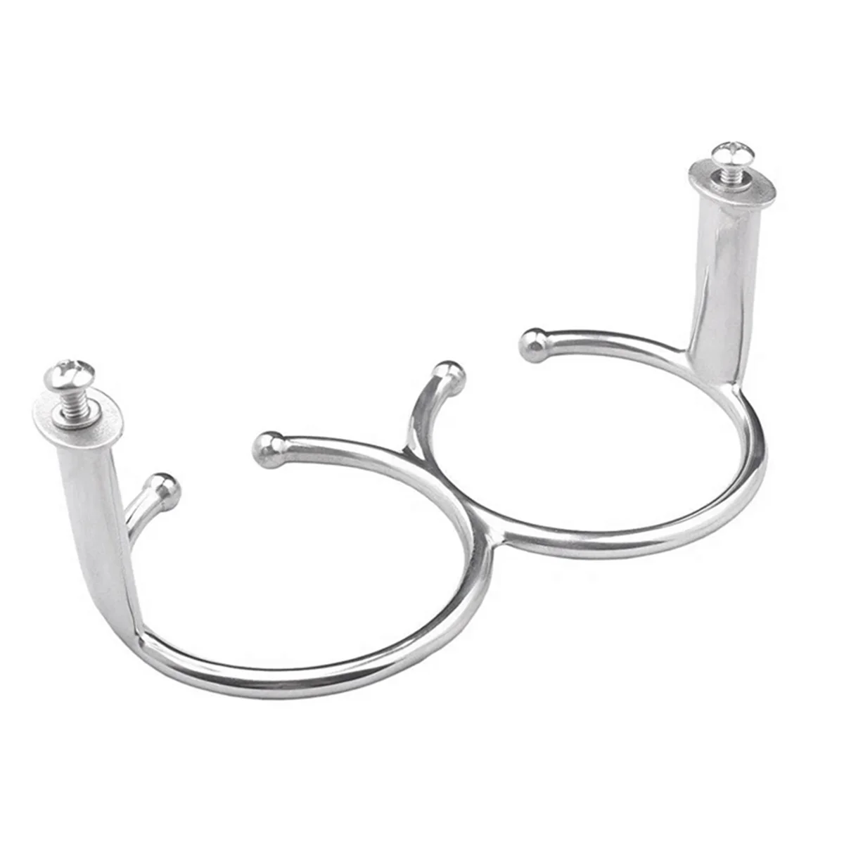 

Double Ring Drink Holder Open-Ring Design Marine Boat Rv- Polished Parts Marine Grade Stainless Steel Cup Holder