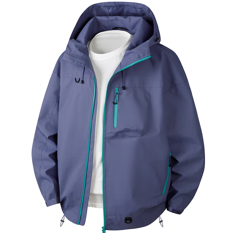 

High Quality Outdoor Windproof Waterproof Assault Suit Men's Jacket 2025 Spring and Autumn New Trend Hiking Suit Workwear Jacket