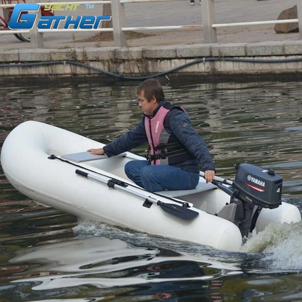 Small Lure Fishing Boat, Air Deck Floor Inflatable Boat/ /0.9mm PVC Boat