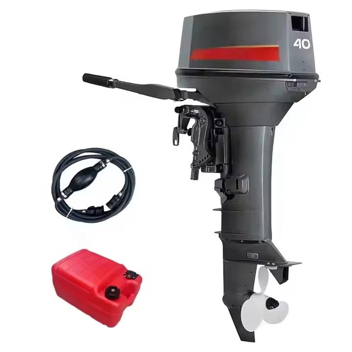 2026 Fishing and Passenger Boats 40hp Enduro Outboard Motor Long Shaft Tiller Control 2 Cylinders Powered Motor