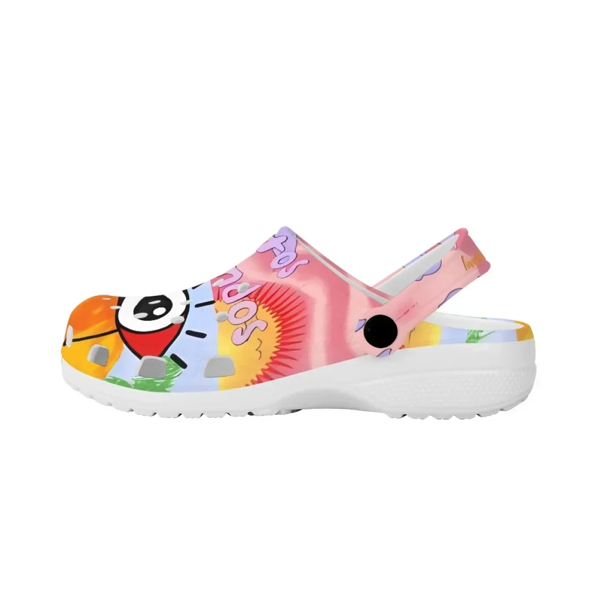 Anime Unisex Clogs EVA Hole Shoes For Men Bad Bunny A Summer Without You Breathable Sandals Adult Outdoor Slippers