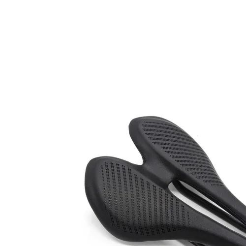 Imagen 2 del producto Sillín de fibra de carbono para bicicleta de montaña, almohadillas de material de carbono 3k T700, cojines de cuero súper ligeros