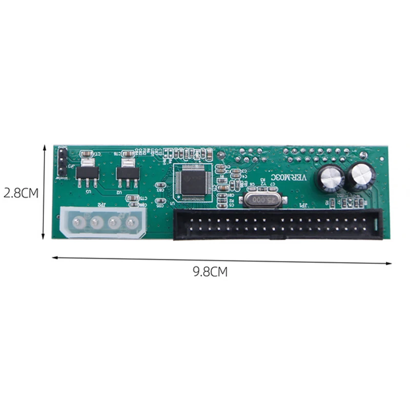 SATA-IDE 어댑터 인터페이스 커넥터 변환기, Pata-Sata, 22 핀 2.5 "3.5" 직렬 ATA-40 핀 하드 드라이브 HDD CD DVD-ROM