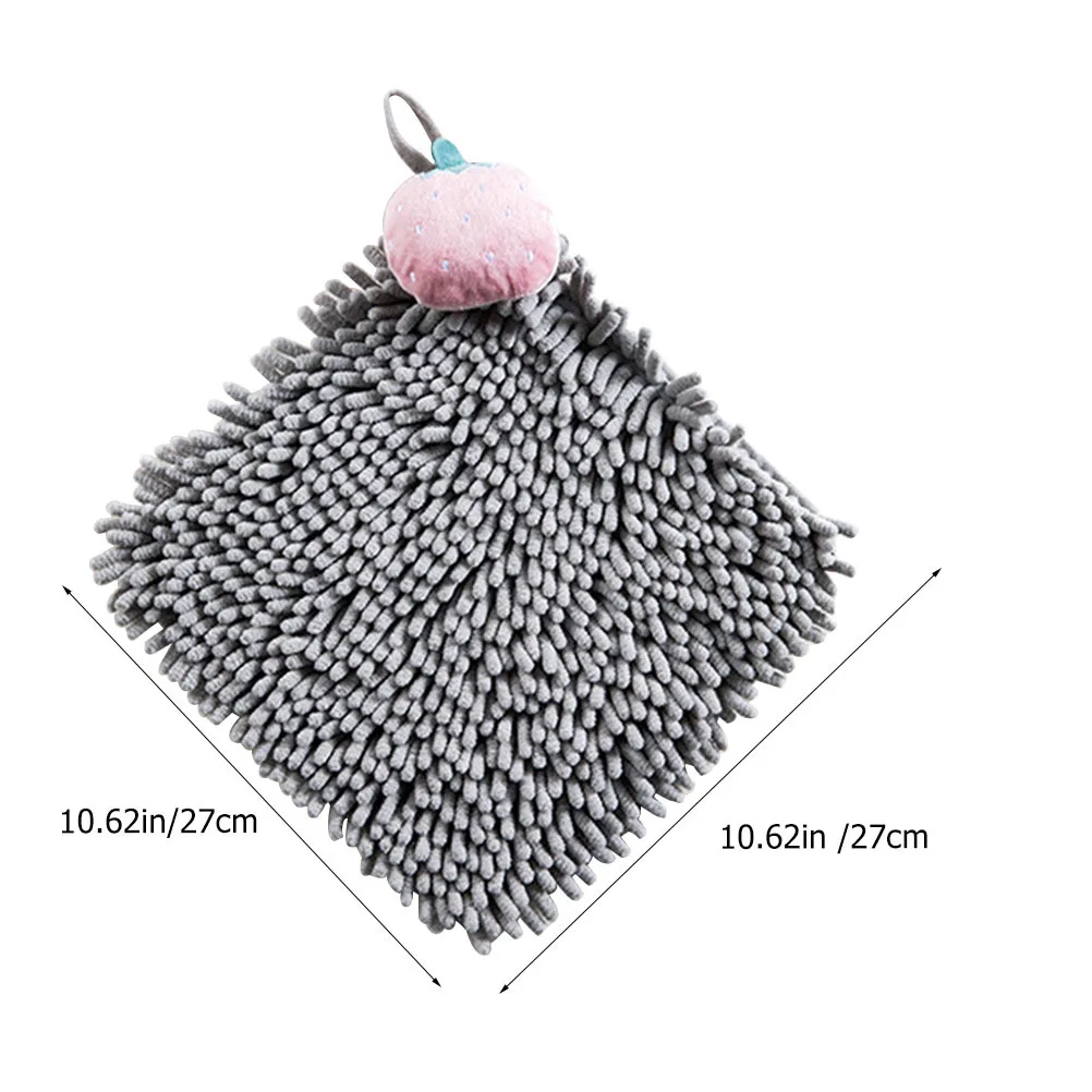 رائعتين منشفة اليد سميكة الشنيل التجفيف السريع ماصة الأسرة ضرورة المسنين المنزل السفر الكرتون ديكور #5