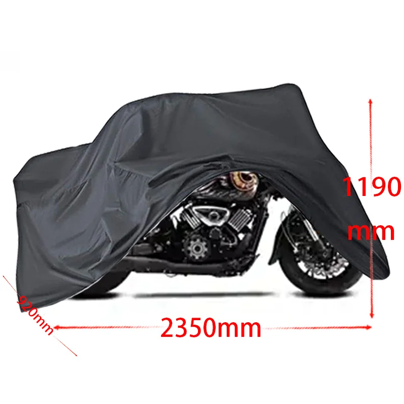 

For Morris Fire Dragon Knight motorcycle cover Full car Sun protection dust no ear thickened Oxford cloth raincover