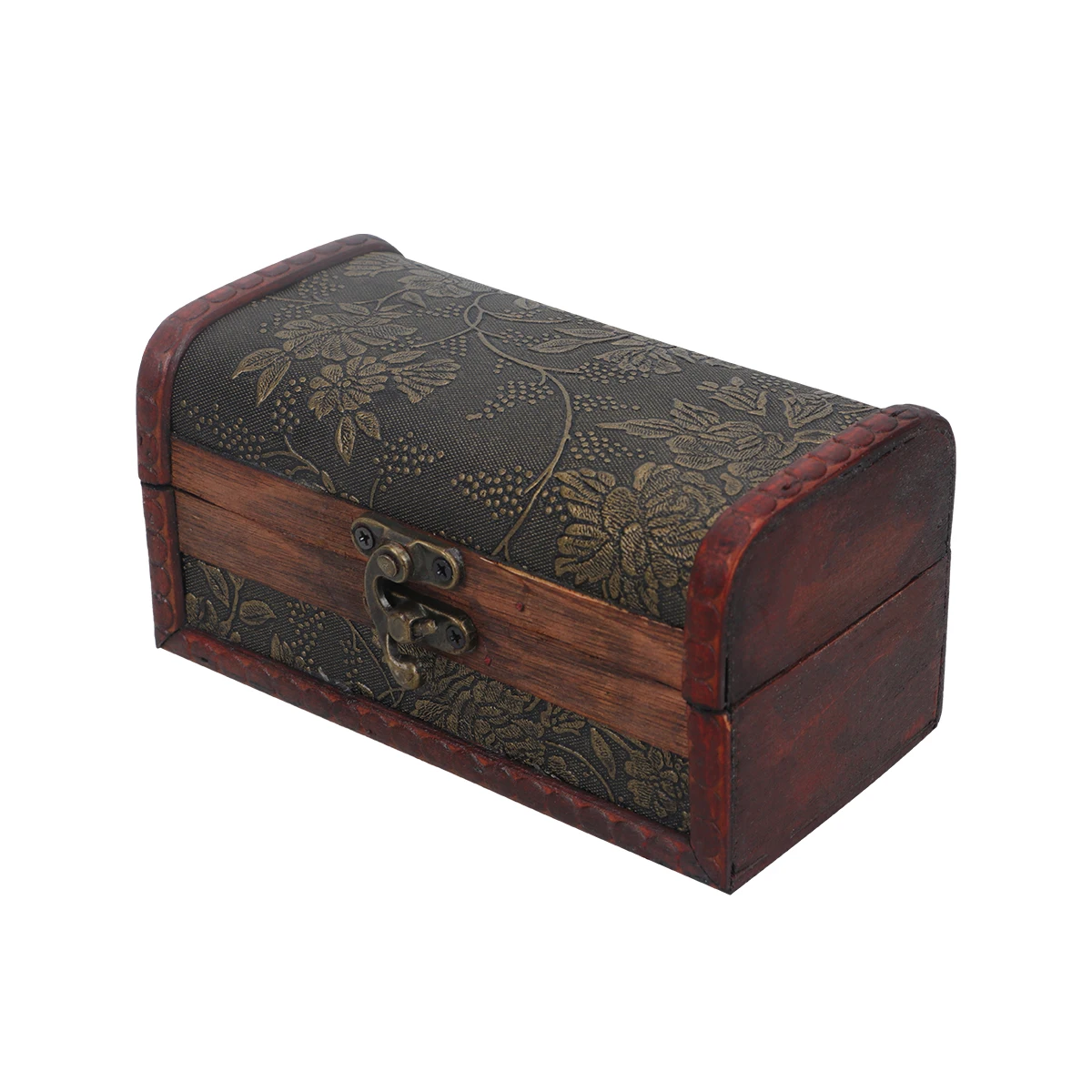 

Wooden Decorative Box Chinese Style Storage Container for Jewelry Accessories Home Office Organization Sturdy Long
