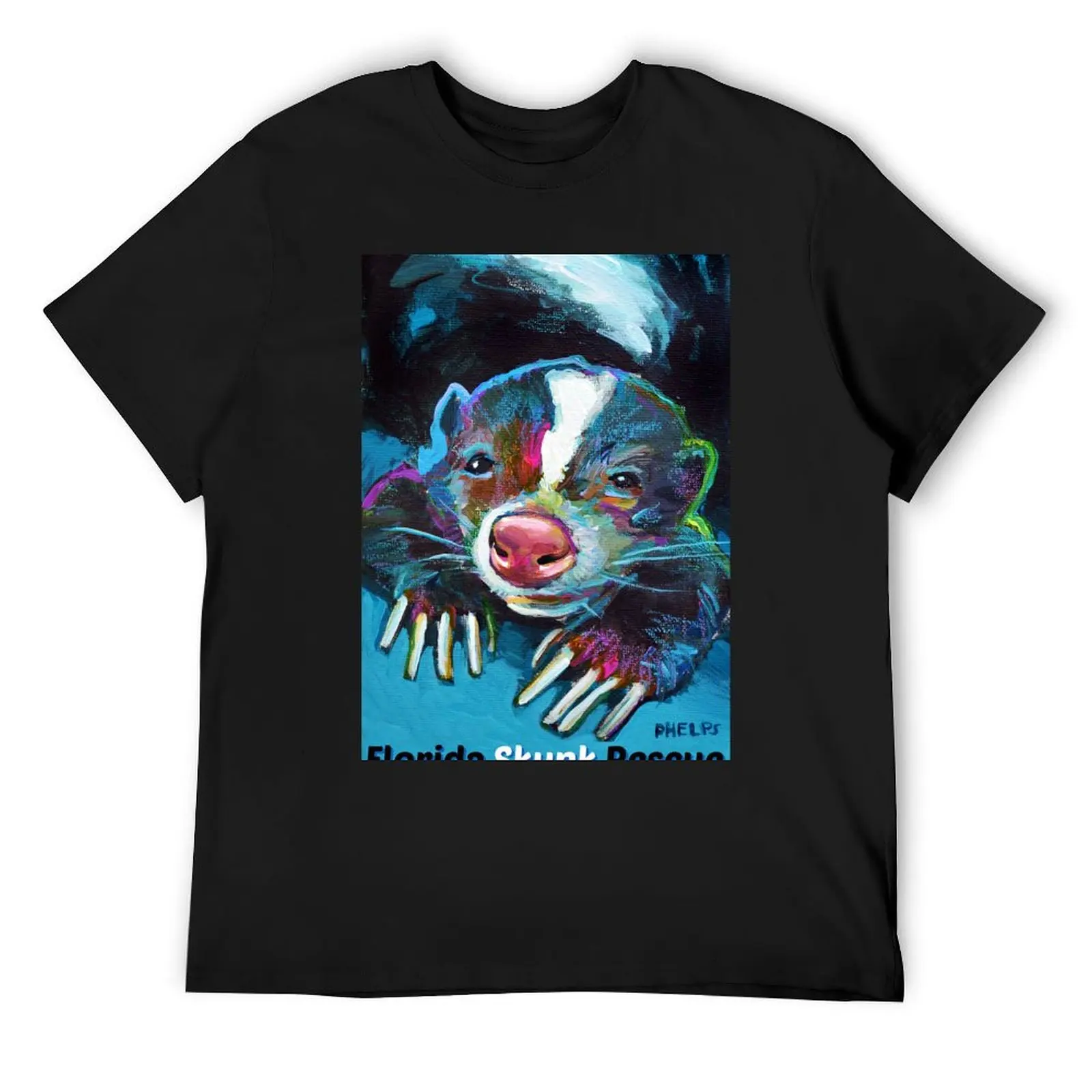 New Florida Skunk Rescue Design T-Shirt sublime summer top anime clothes customs design your own mens cotton t shirts