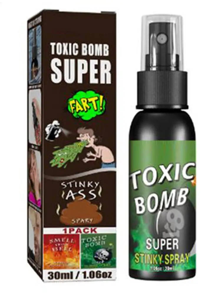 30ml Furzspray Urkomische Scherzartikel und Streiche Lustige Scherzgeschenke für Erwachsene oder Kinder Scherz-Kot-Sachen Nicht Giftig Riecht Wirklich Schrecklich