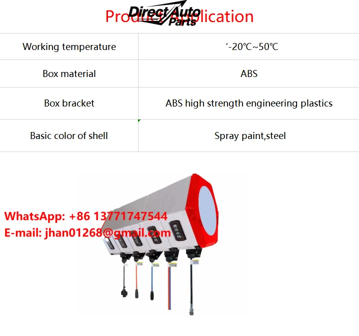 High Strength Lightweight Car Wash Hose Reel Japan Quality Optional Tool Kit Tire Changers
