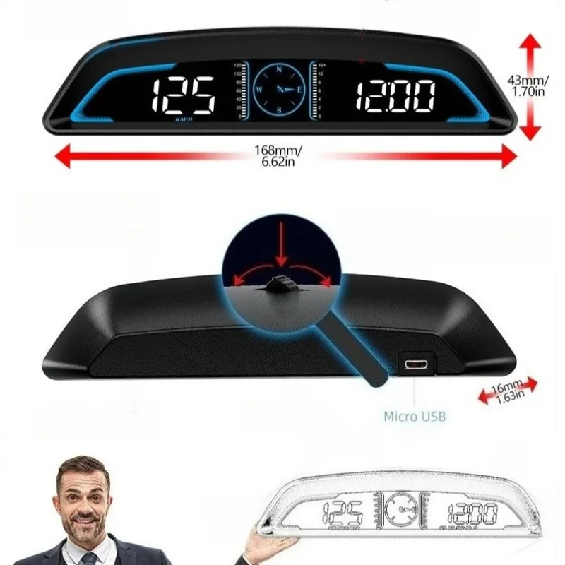 Ad Car B3 Obd Hud G…