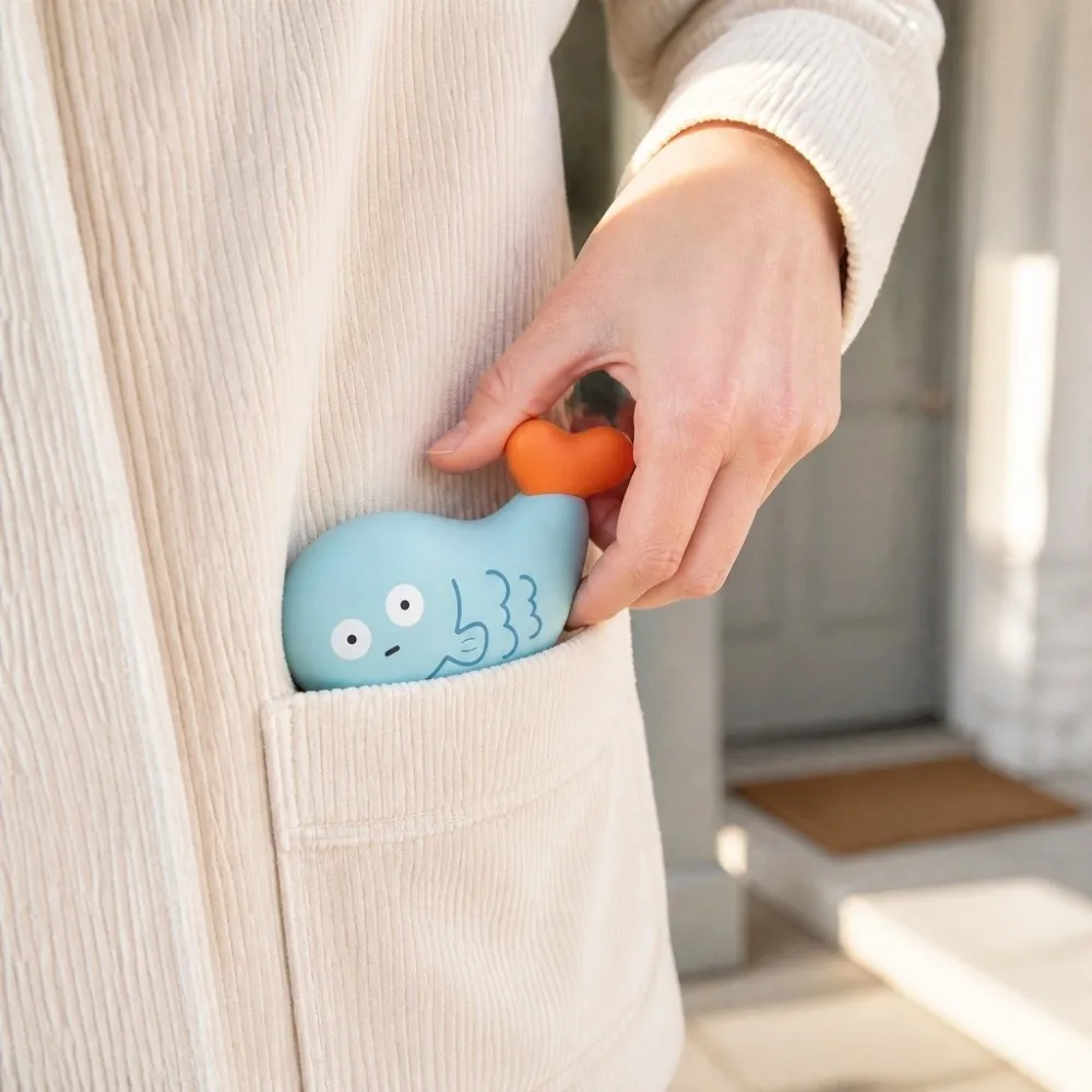 Cute Hand Warmer Shell Compact Portable Pocket Hand Warmer Smooth Outer Cover Creative Hand Warm Cover Cold Winter
