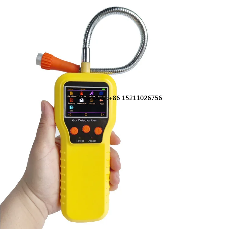 High-Precision Combustible Gas Detector Flammable Natural Gas Leak Alarm and Concentration Tester for Testing Equipment