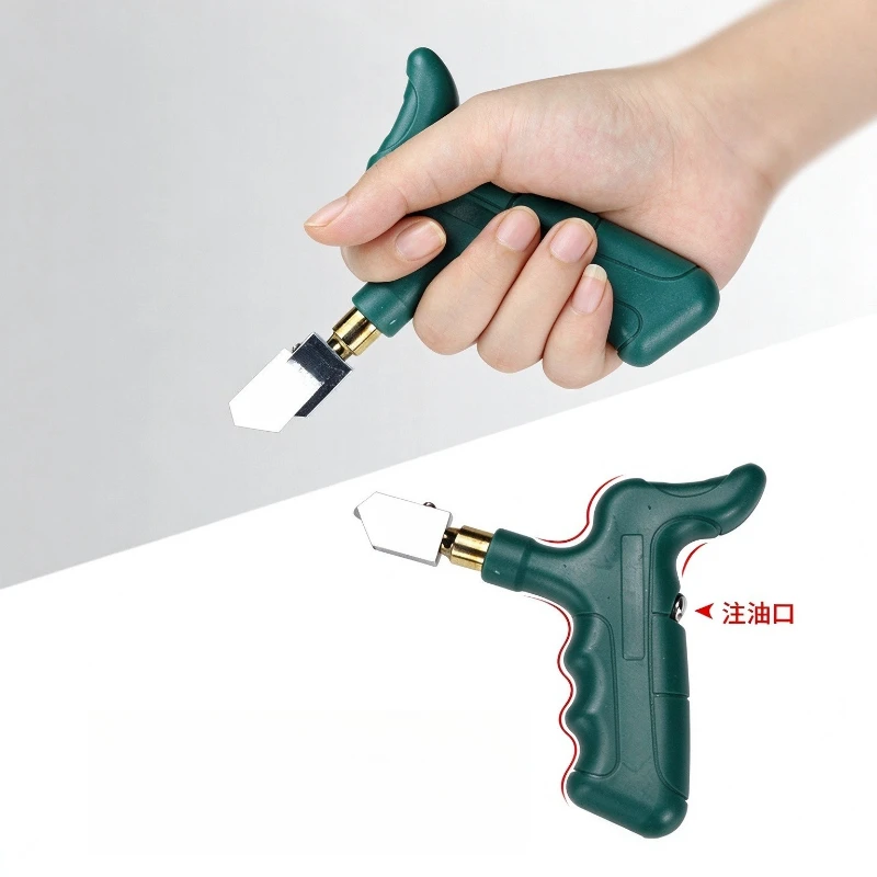 Glass Cutter Breaking Kit, Handheld Tile & Glass Cutter for Home Use, Multi-Functional Ceramic Breaking Cutting Tool