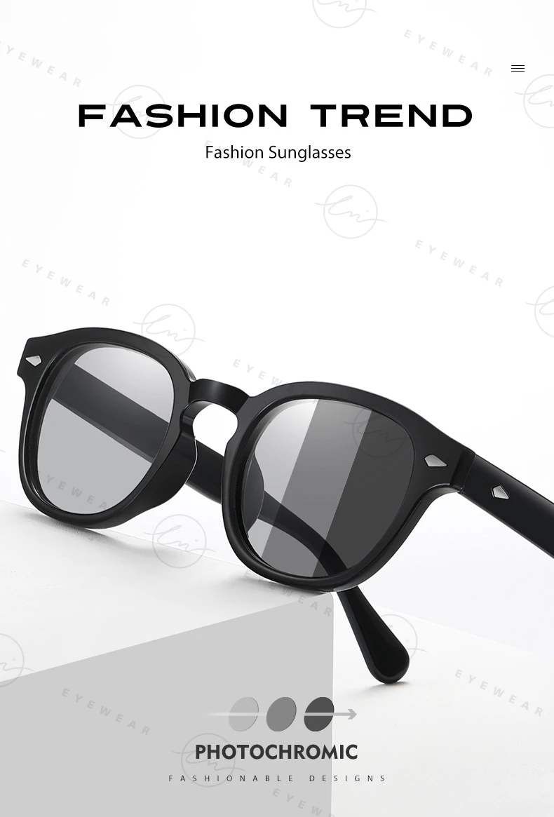 LM NEUE Mode Photochrome Sonnenbrille Frauen Männer Polarisierte Blau Brillen Drivign Outdoor UV Schutz Brillen gafas de sol mujer – Detail 2