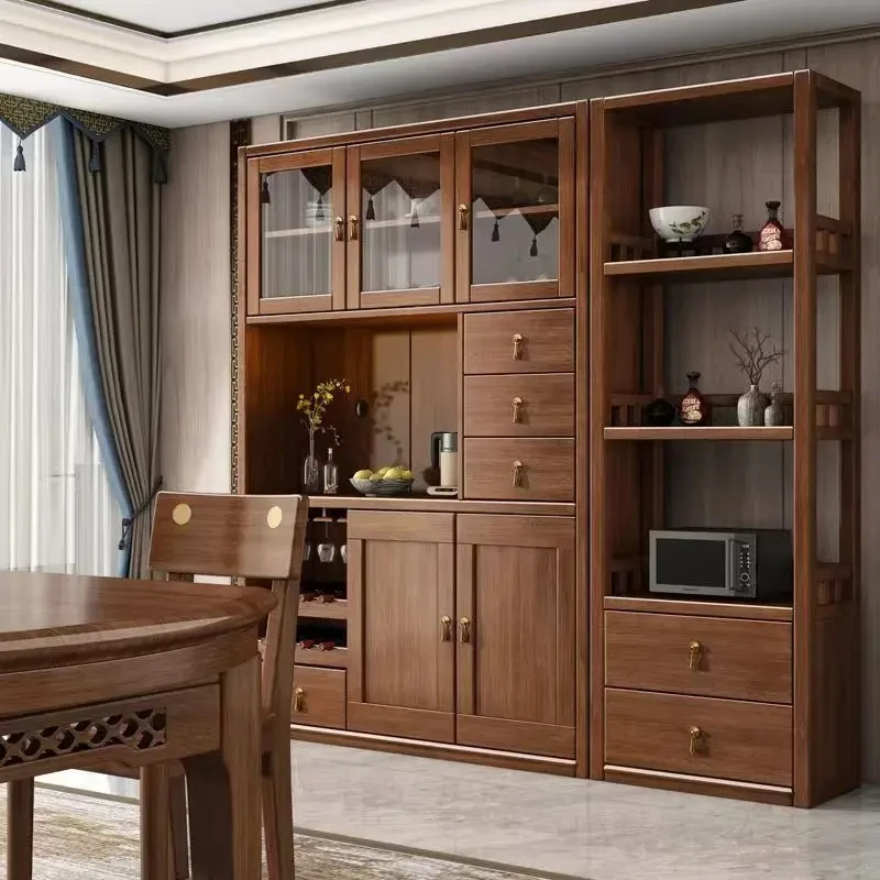 custom.Nordic Sideboard Wood Rattan Locker Tea Cabinet Porch Cabinet Apartment Storage Cabinet Living Room K