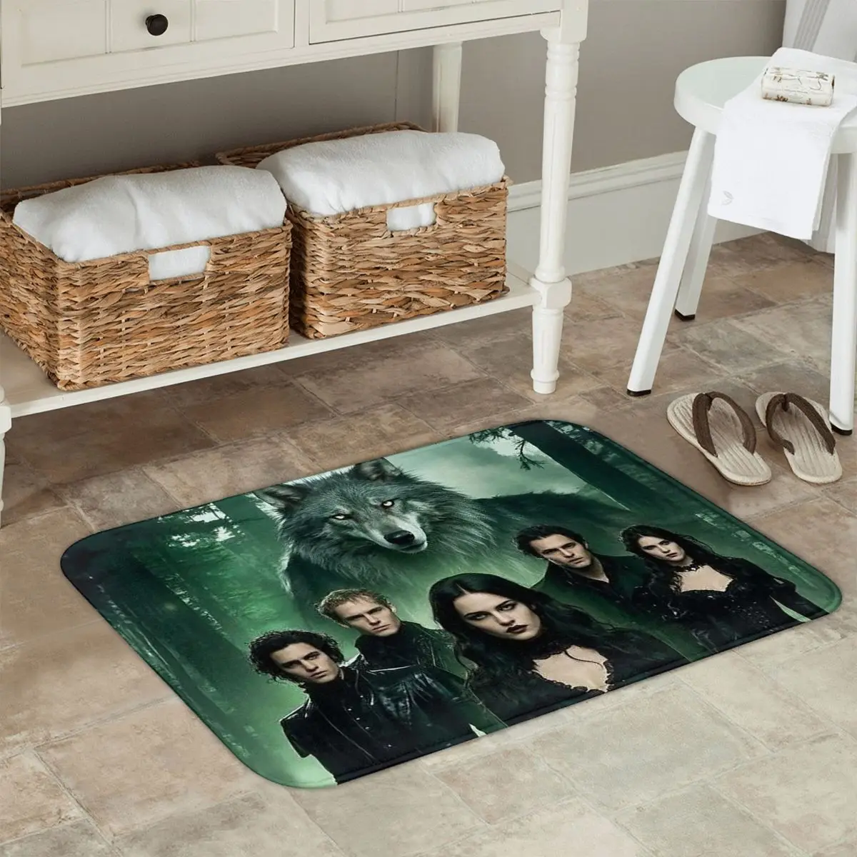 The Twilight Saga Movie Non-slip Doormat Floor Mat Dust-proo Carpet Rug for Kitchen Entrance Home Balcony Footpad Mats