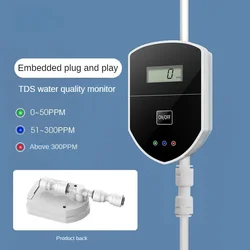 Stylo de détection intelligent de la qualité de l'eau domestique, mesure en temps réel de l'eau potable, TDS