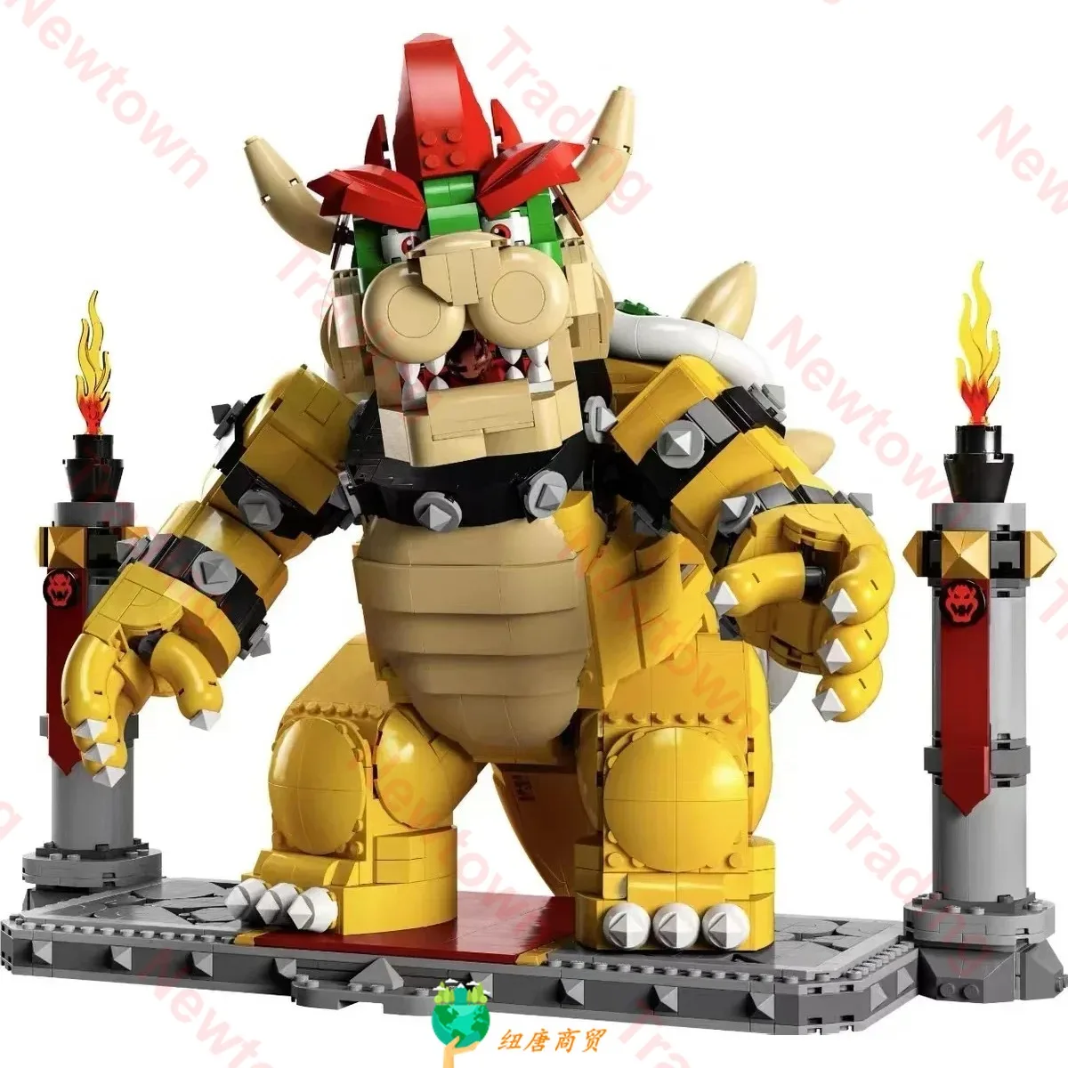 In Stock Popular Toys Mighty Bowser Compatible 71411 Model Building Projects Adults Kids Gifts Action Figure Collectible Gifts