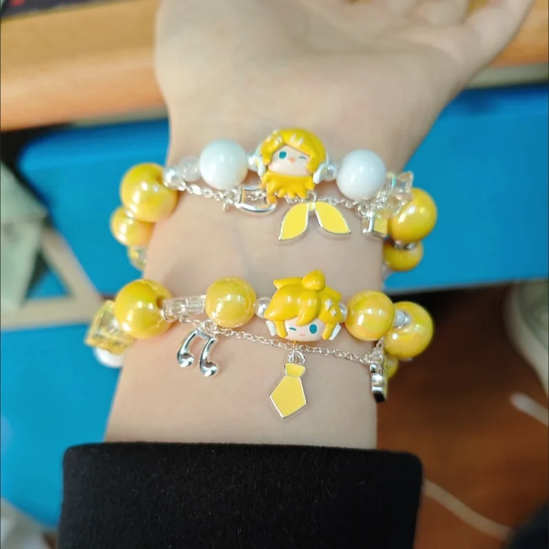 الأصلي هاتسون ميكو نجاح باهر دمية ملعب الثاني جولة الطابع مشتق اليد سلسلة اللعب سوار جديد التصحيح سلسلة بروش