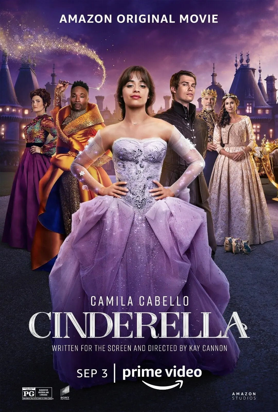 Cinderella Movie Print Art Canvas Poster for Living Room Decor, Home Wall Picture