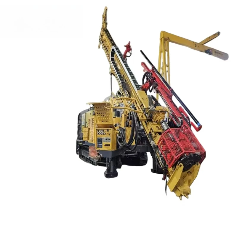 Hydraulic Reverse Circulation Drill Rig Auto Rod Changing For Powder Sampling