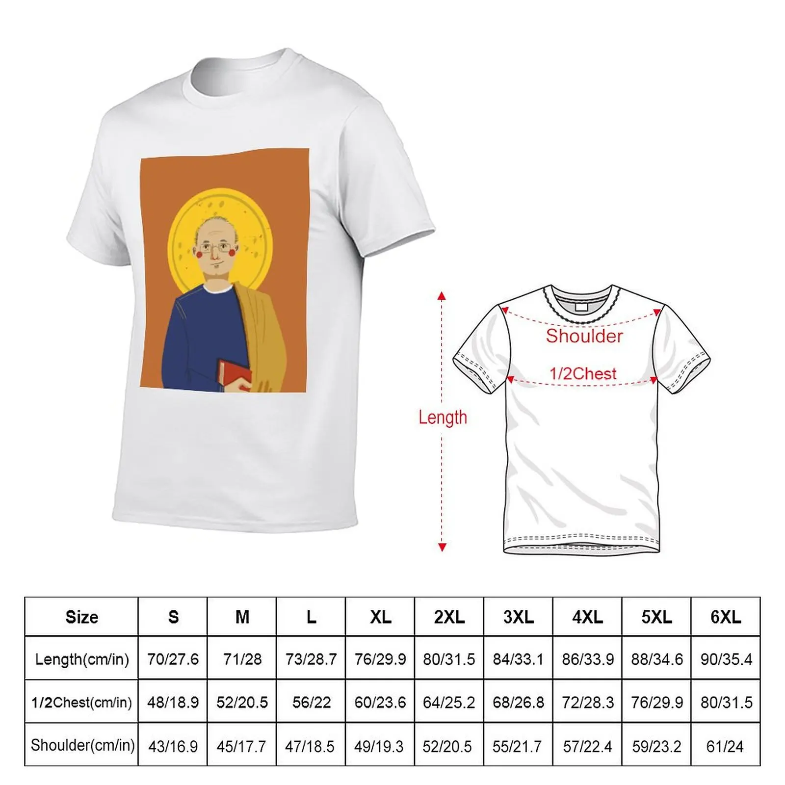 Stanislaw Lem T-Shirt Plus Size Gym Sports T-Shirt
