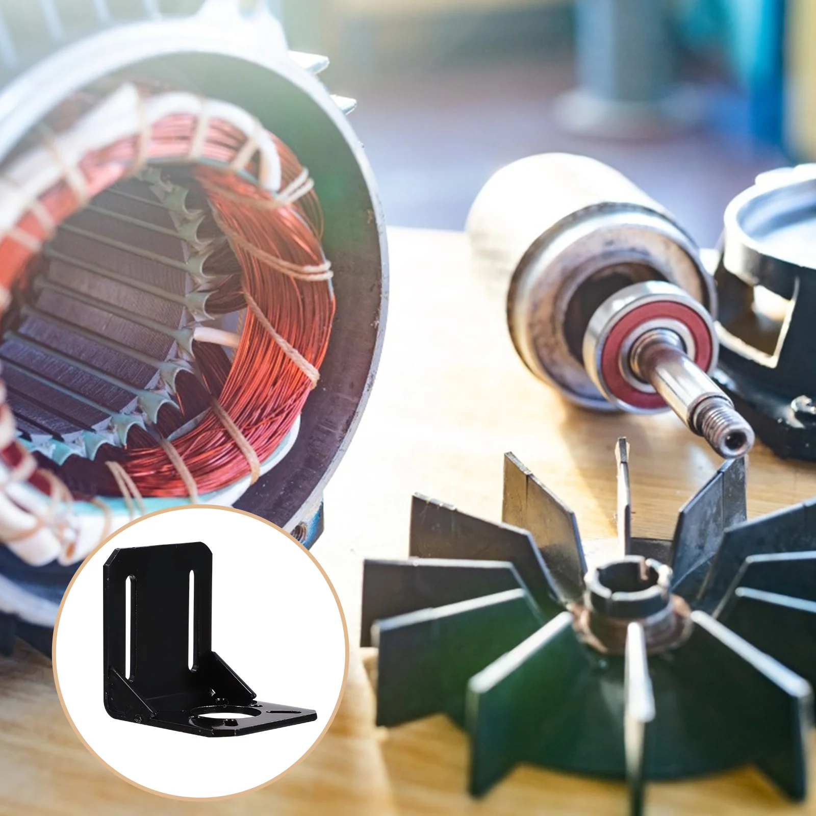 

4Pcs Stepper Motor Bracket High Precision Mounting Holder for 750 755 775 795 895 3D Printer Accessories Support