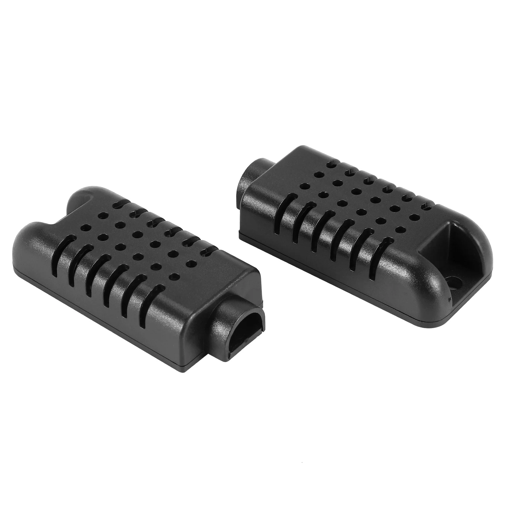 AEE3-Plastic Case Small Humidity Sensor Electronics Box Instrument Enclosure Project Box Control Box(2 Pcs)