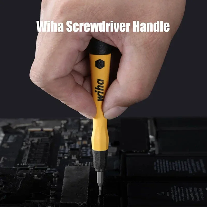 Wiha 44624 Micro-bit Set 40 in 1 Magnetic Electrostatic Dissipative Screwdriver Bit Set with Extension Rod Z6901C4 Safe Storage