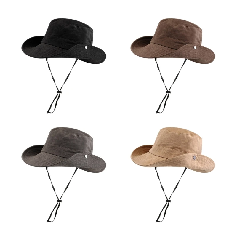 Sunproof Fisherman Hat Women Adjustable Sunproof Hat Fashion Camping Fishing Cap Drop Shipping