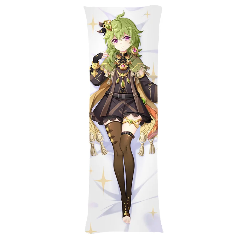 New Game Anime Genshin Impact Collei Dakimakura Hugging Body Pillow Case Otaku Girl Pillowcase Cushion Cover Cosplay Gift
