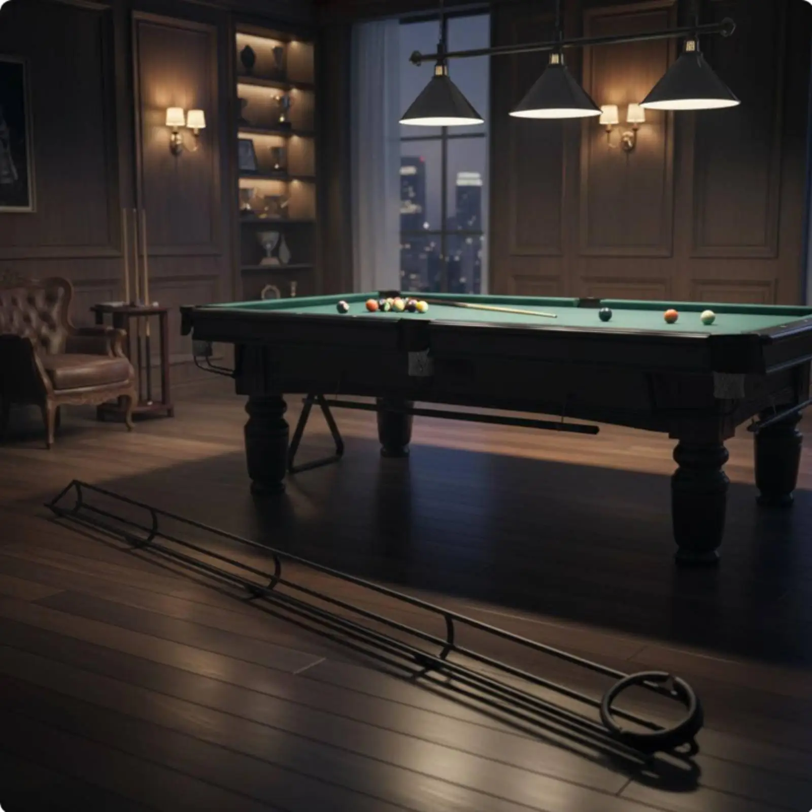 Pool Table Ball Return Tube Automatic Ball Return Kit Gentle on Balls Game Room Equipment