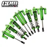 TRAXXAS 1/7 무제한 RACER-85076-4용 GPM 알루미늄 전면 + 후면 L자형 피기 백 댐퍼 3