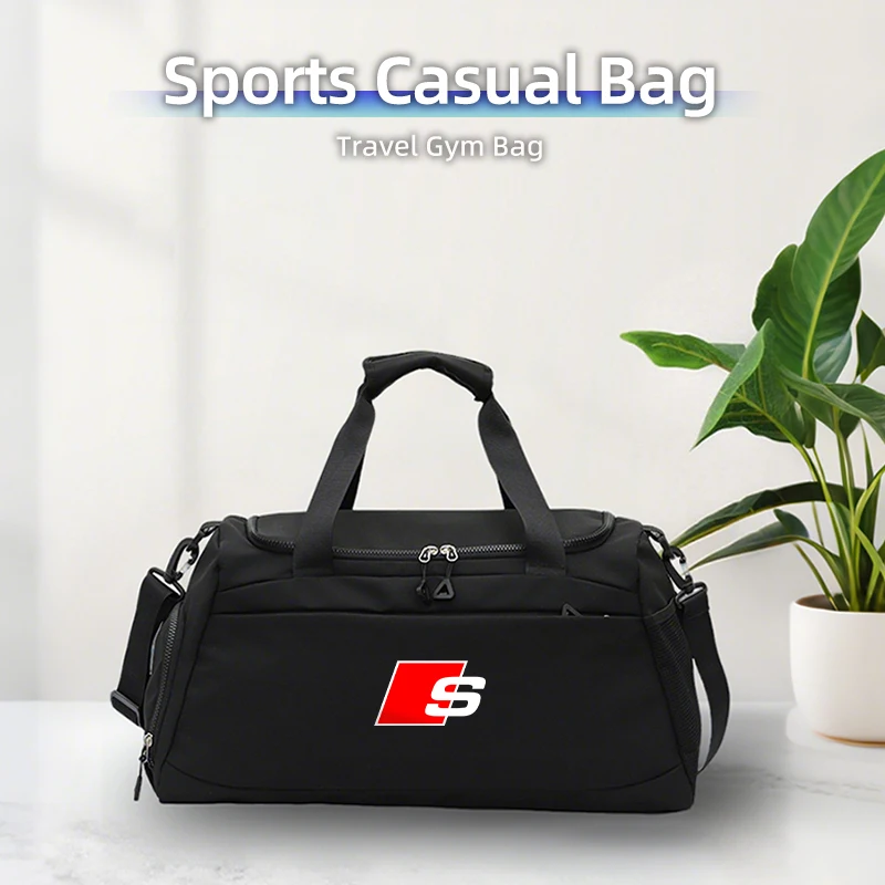 

Car Logo Oxford Cloth Gym Bags Luggage Storage Bag Accessories For Audi A1 A3 A4 A5 A6 A7 A8 Q2 Q3 Q5 Q7 Q8 Quattro S7 S8 S3 S4