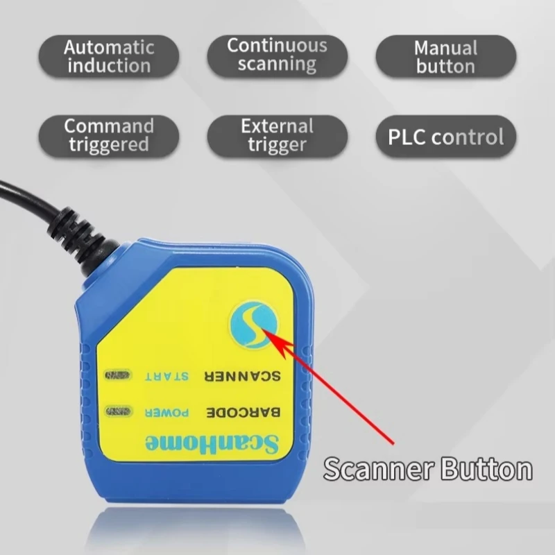 Embedded Mega-Pixel HD High-Performance Fixed Barcode Scanner USB 1D/2D Barcode Reader QR Stock Industry Logistics Industrial