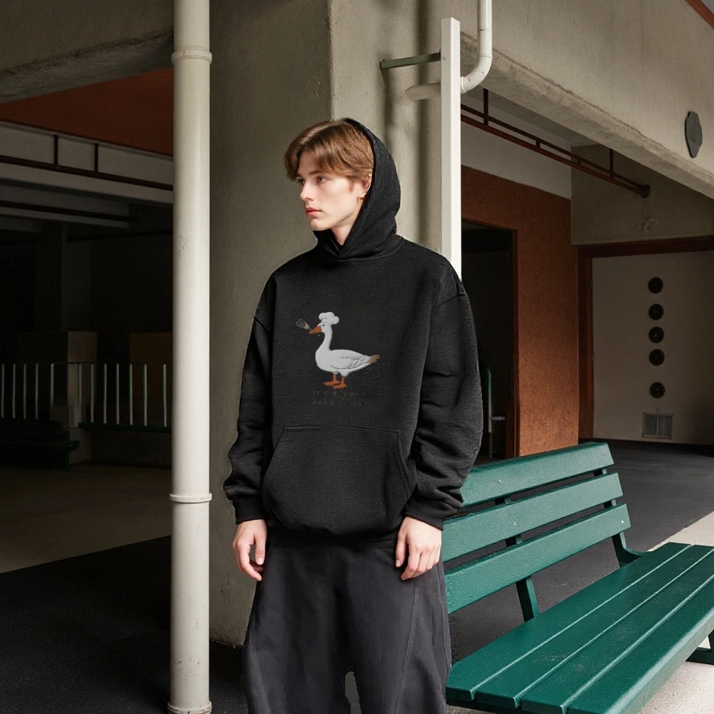 

Толстовки с капюшоном и графическим рисунком Silly Goose Chef, осень-зима, ретро, винтажная классическая мешковатая удобная одежда Y2K