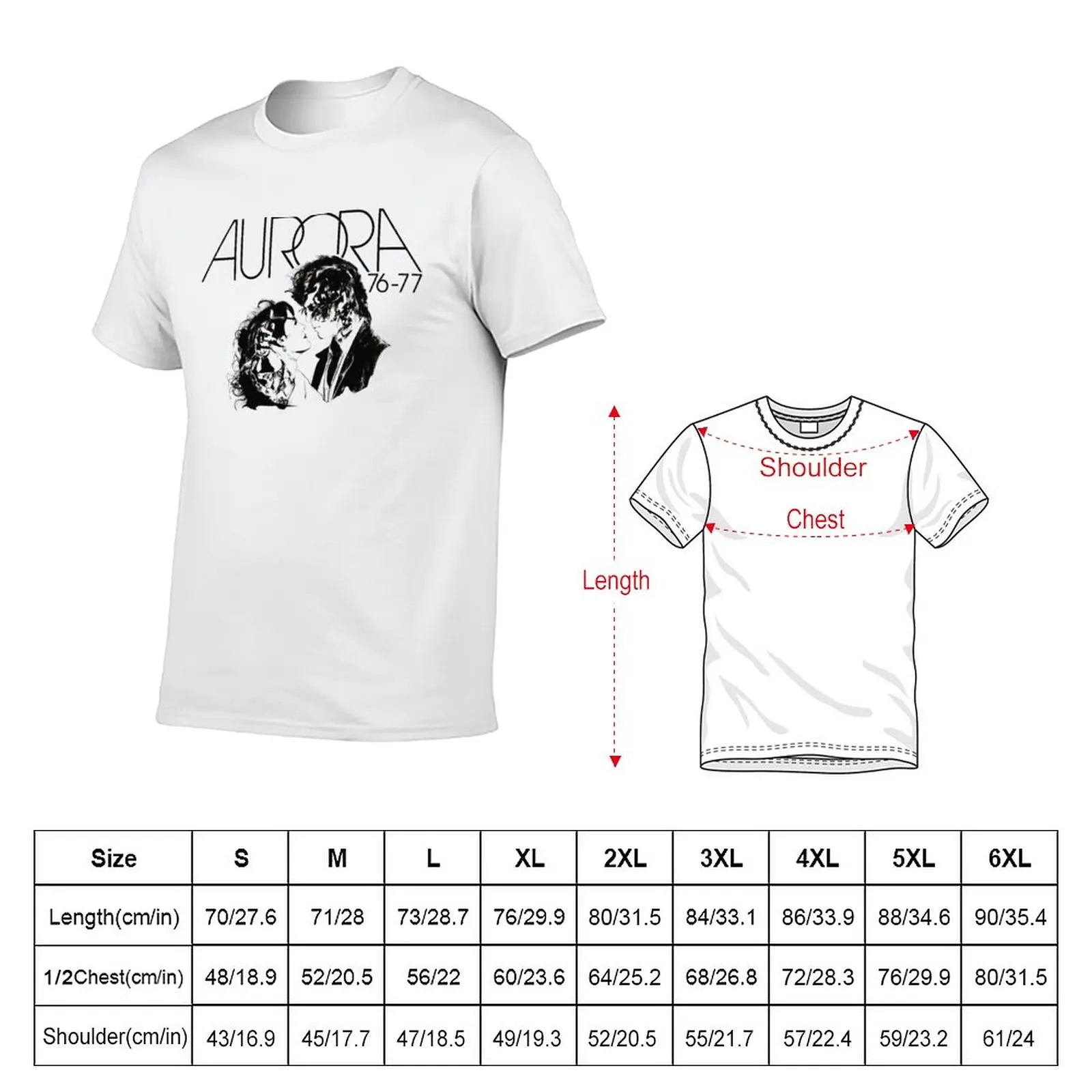 New Daisy Jones & the Six - Vintage Aurora T-Shirt quick-drying t-shirt vintage clothes men workout shirt
